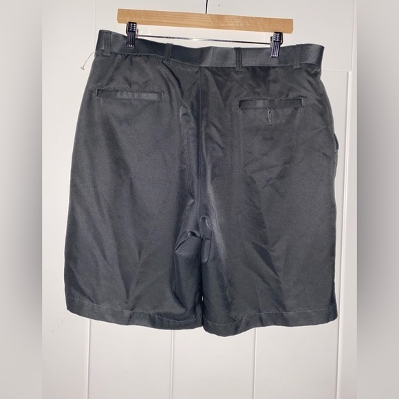 Oobe‎ Golf Performance Dark Gray Chino Shorts Men Size 36 Gorpcore Casual - Picture 8 of 9